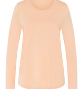 77844 Sleep And Lounge L/Slv Shirt - 2274 Peach Nougat